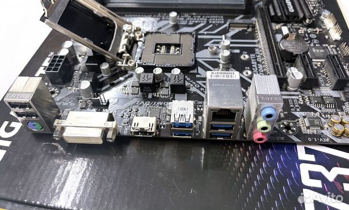 Материнская плата 1151v2 Gigabyte Z370M DS3H