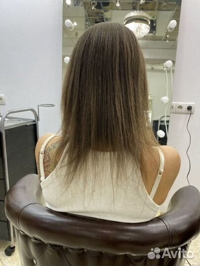 Кератиновое выпрямление