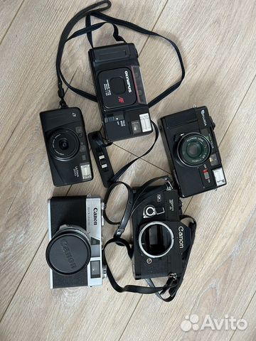 Плёночный фотоаппараты Fujica olympus canon