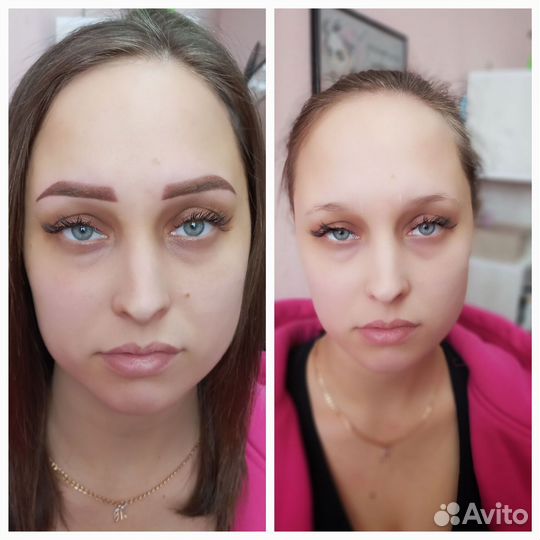 Перманентный макияж бровей, губ, век. Удаление ПМ