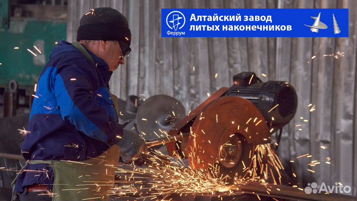 Сваи винтовые литые