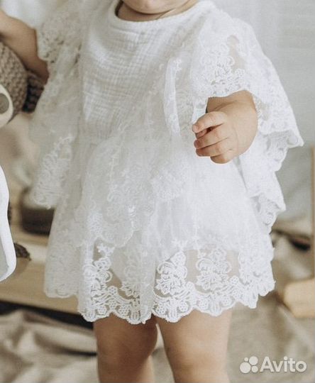 Платье боди для девочки