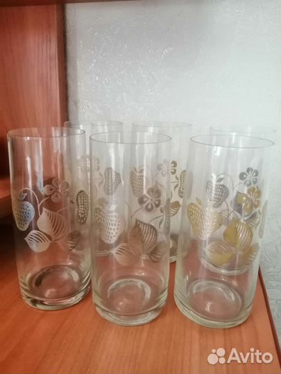 Бокалы фужеры рюмки