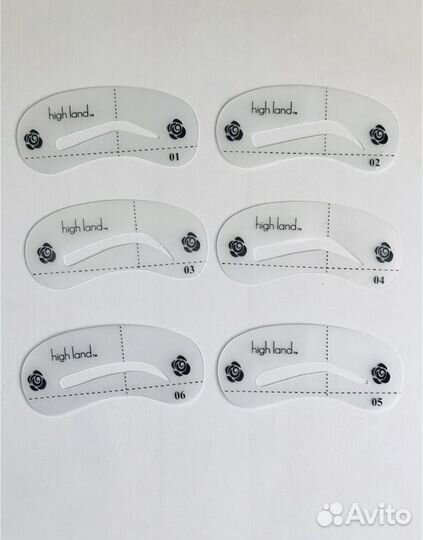 Трафарет для бровей