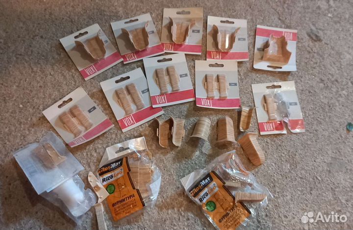 Остатки от ремонта плинтус