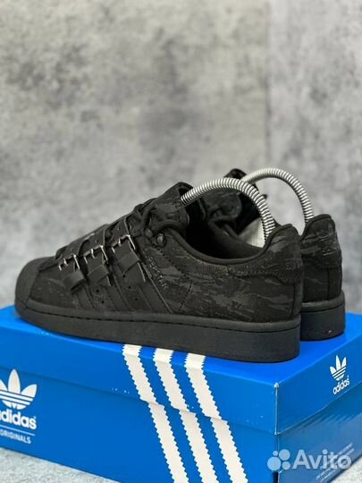 Кроссовки Adidas superstar Rabbit (37-41)чёрные