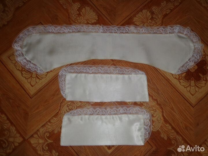 Новый подворотничек с манжетами для школьной формы