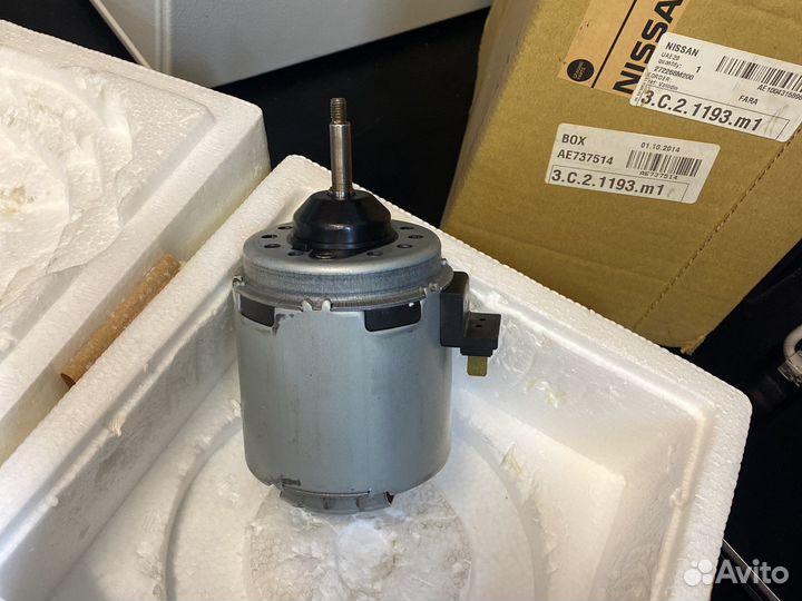 Мотор печки nissan
