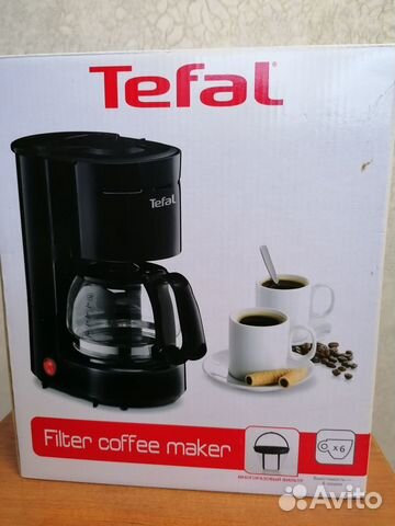Кофеварка Tefal CM321832. Новая