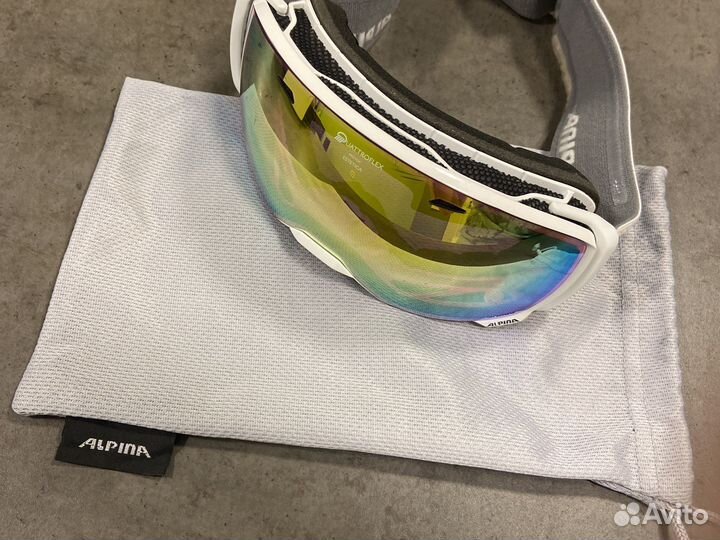 Горнолыжные очки маска Alpina