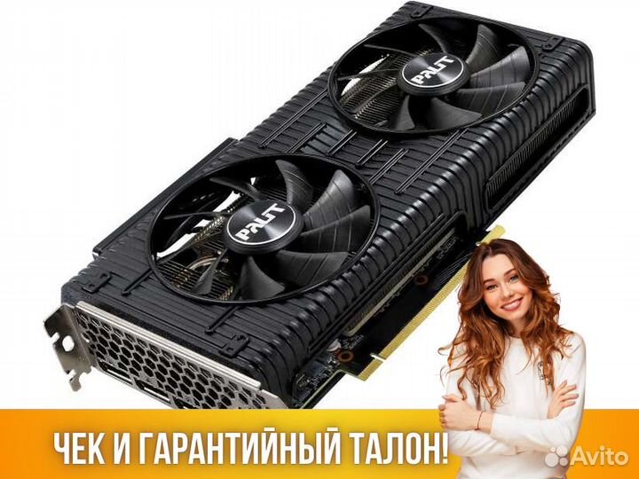 Видеокарта Palit GeForce RTX 3060 Dual OC 12G