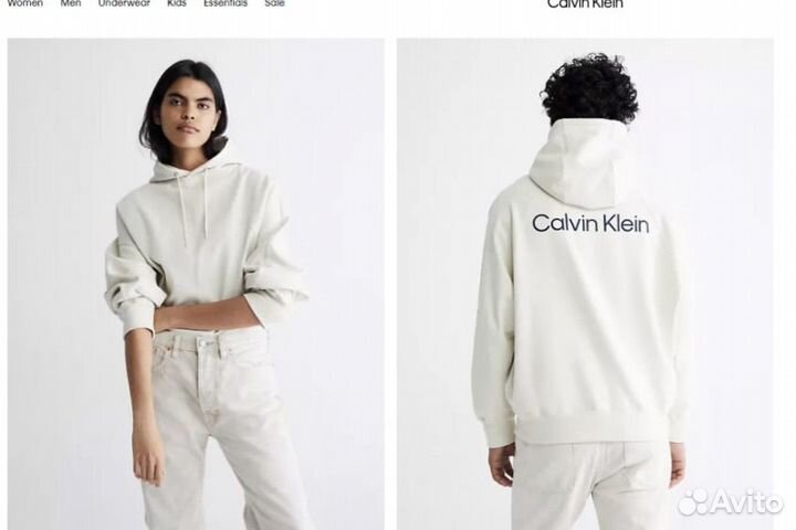 Флисовая толстовка Calvin klein, размер L