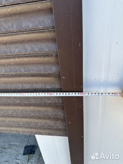 Ролеты на гараж бу