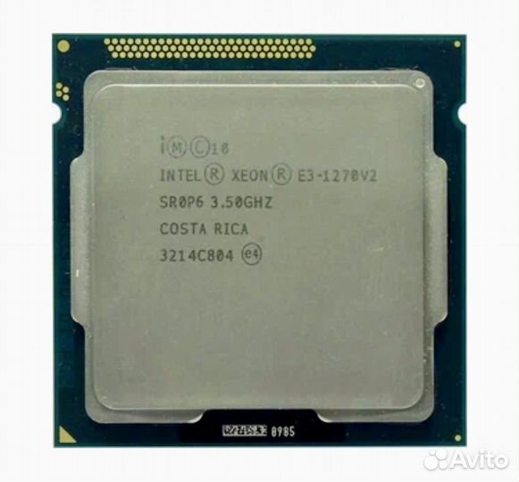 Intel Xeon E3 1270 v2 / i7 3770 LGA 1155