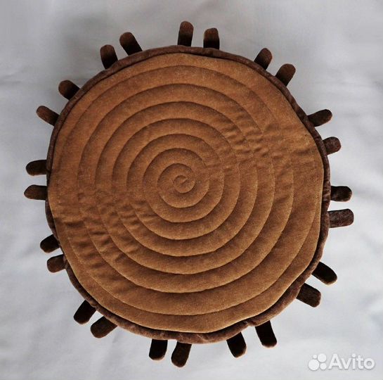 Лежанка для кошки кота круглая мягкая