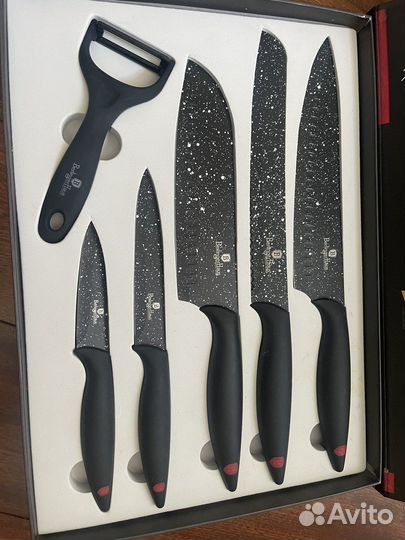 Набор керамических ножей Berlinger Haus новые