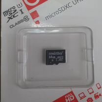 Карта памяти MicroSD 64 Гб