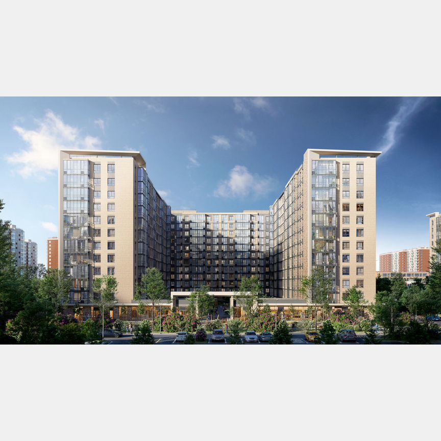 2-к. квартира, 46,3 м², 12/12 эт.