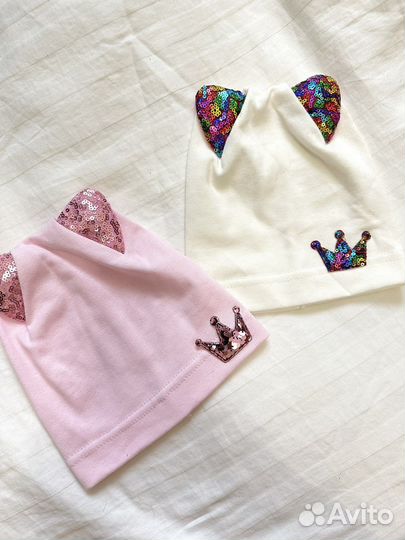 Детские шапочки для девочек