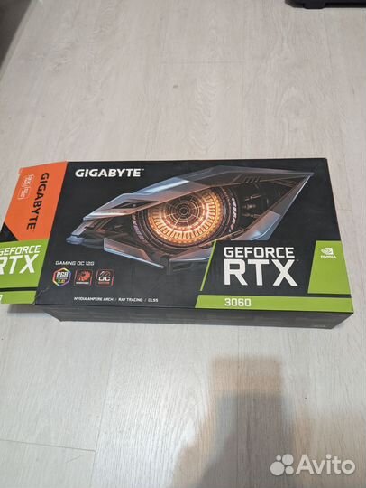 Видеокарта gigabyte RTX 3060 12gb