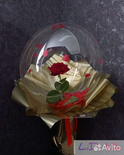 Роза в шаре