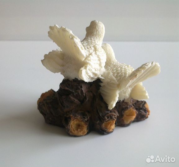 Декоративная фигурка Голуби, винтаж, СССР