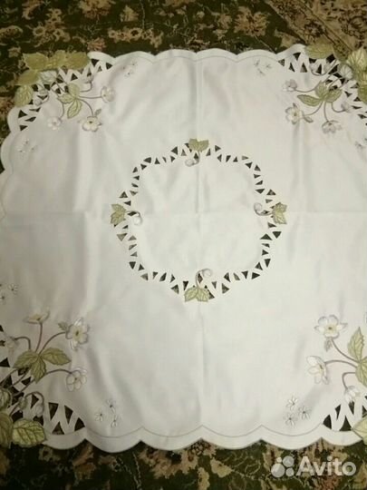 Чайная скатерть.85*85 Винтаж.Франция. Прованс