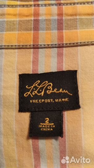 Платье рубашка LL Bean