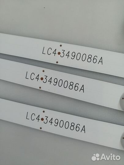 Подсветка LC43490086A LG43UK6300PLB Оригинал