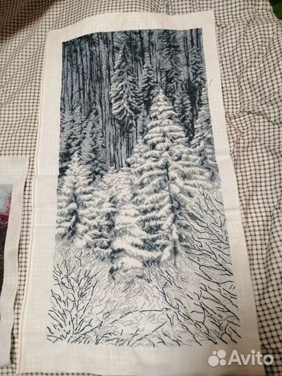 Готовая картина вышивка крестом