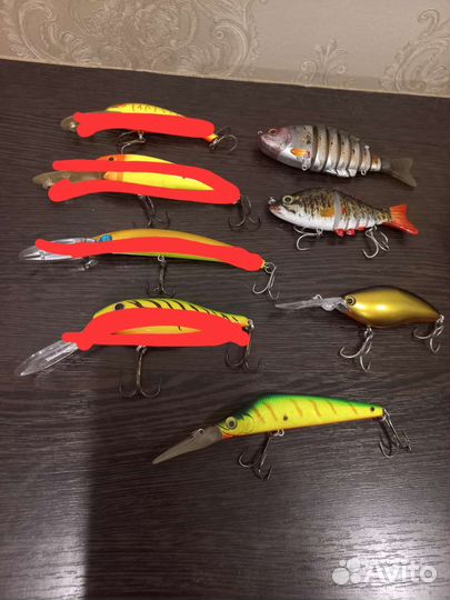 Блесна воблера бу