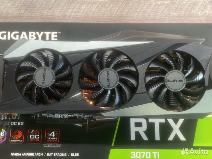 Видеокарта rtx 3070 ti