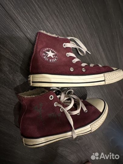 Converse all star детские осенние