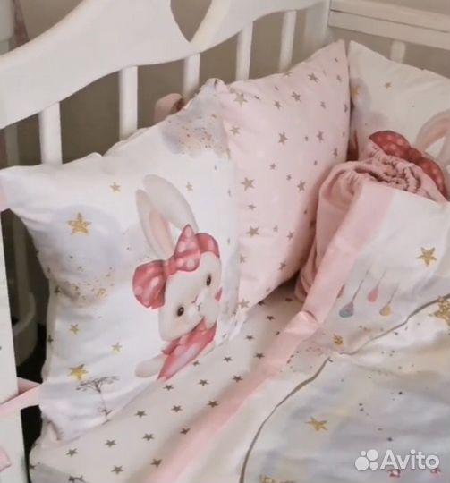 Бортики в кроватку