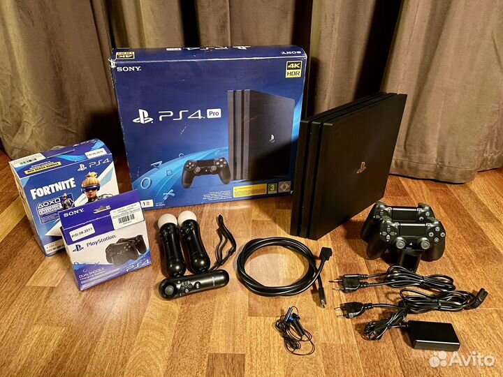 Sony Playstation 4 PRO(8.03) Взлом + 5 джойстиков