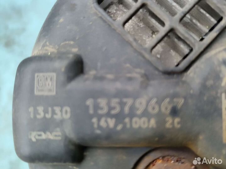 Шевроле авео т300 генератор