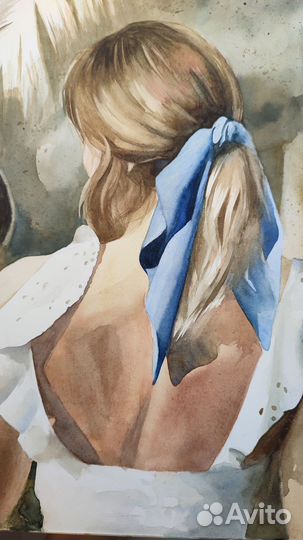 Картина акварелью 