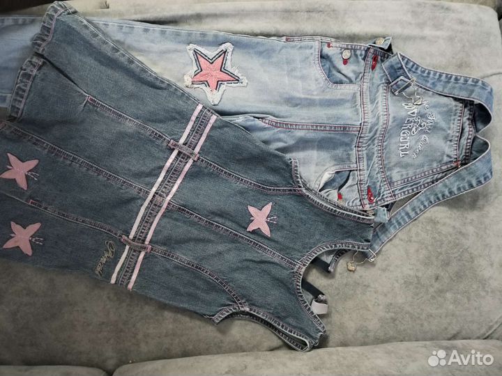 Детские вещи пакетом для девочек 122-128