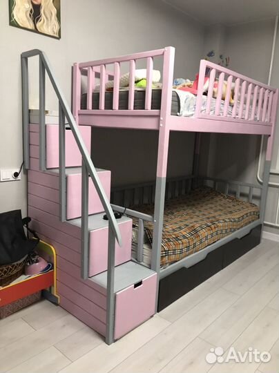 Двухъярусная кровать бу