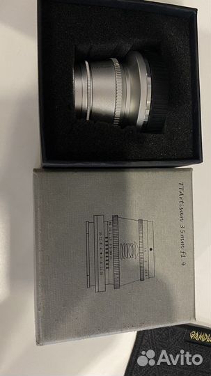 Объектив ttartisan 35mm f1.4 на nikon Z