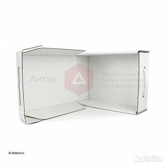 Коробка с ручкой 220*320*100 Т24B белый