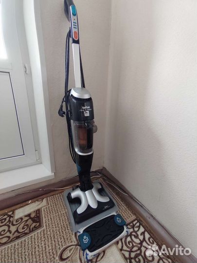 Моющий паровой пылесос tefal clean&steam