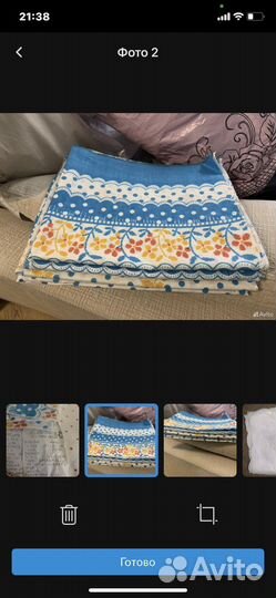 Пеленки детские СССР хлопок. Салфетка