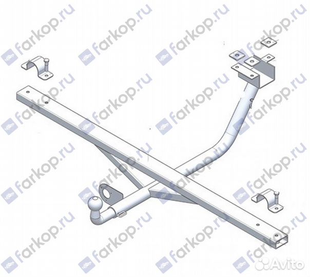 Фаркоп Лидер Плюс для LADA Niva Legend 2021