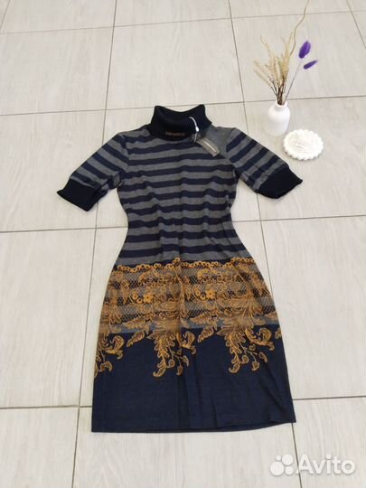 Платье женское теплое 44 46