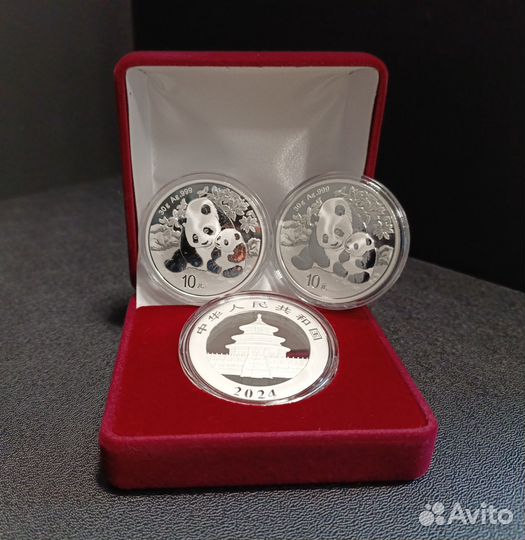 Серебряная монета 