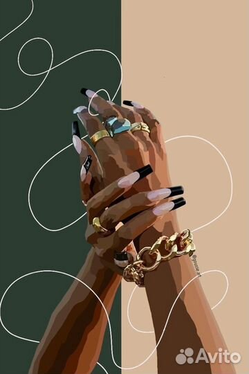 Гель лак маникюр и наращивание