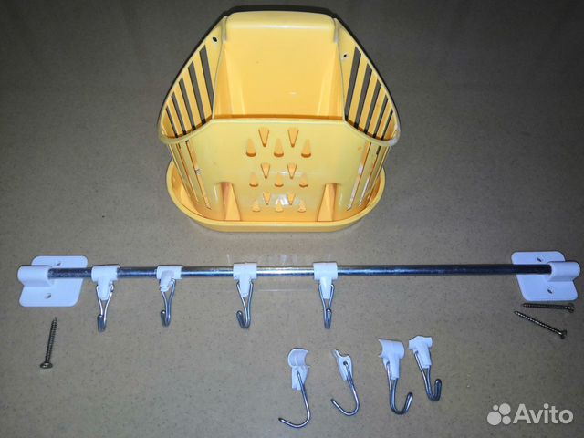 Подставка для зубных щеток, вешалка, мыльница