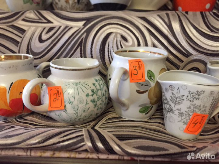 Сливочник Молочник Соусник Хайта лфз Дулево