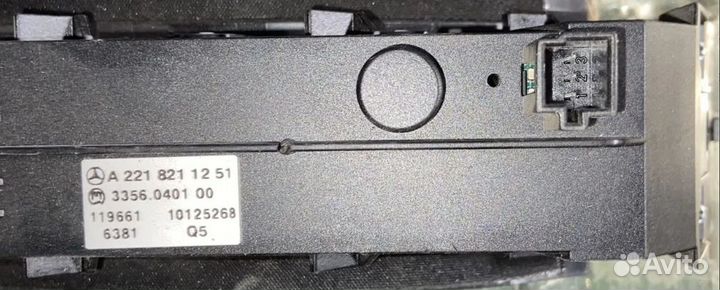 Блок кнопок Mercedes S-Сlass W221